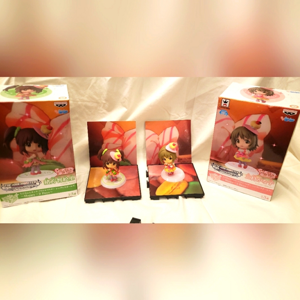 Idolm@ster Anime Cinderella Girls Chibi Figurines